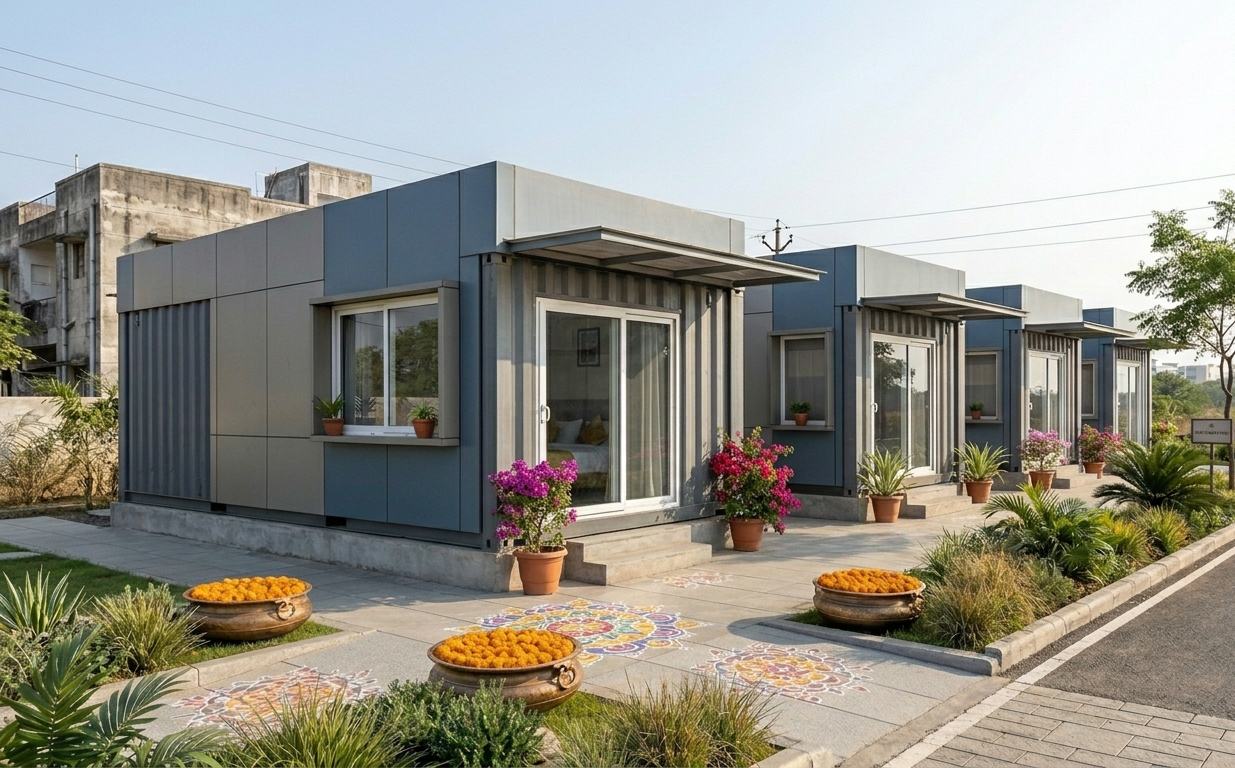 Container Hotel Room